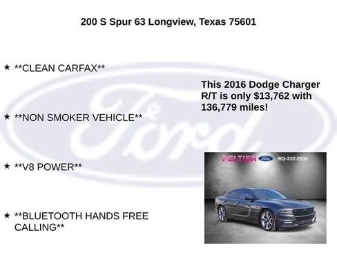 Used 2016 Dodge Charger R/T w/ Wheels & Tunes Group RWD image 5