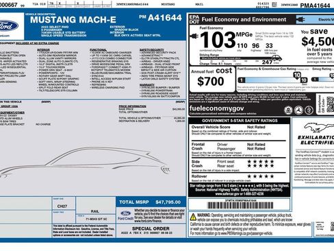Used 2023 Ford Mustang Mach-E Select RWD image 2