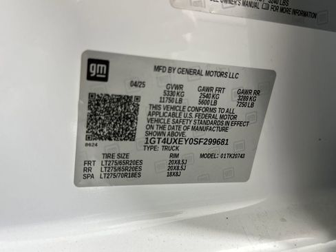 New 2025 GMC Sierra 2500 Denali Ultimate w/ Max Trailering Package image 36