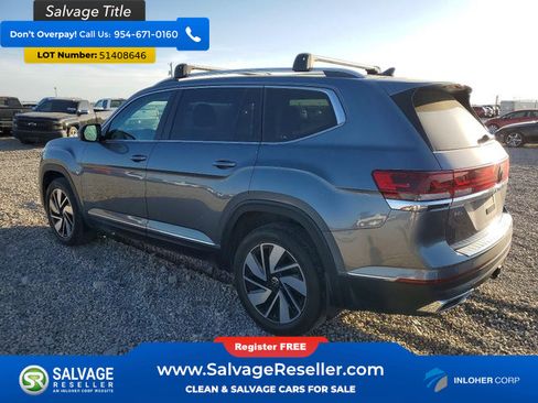 Used 2024 Volkswagen Atlas SEL AWD/4WD image 3