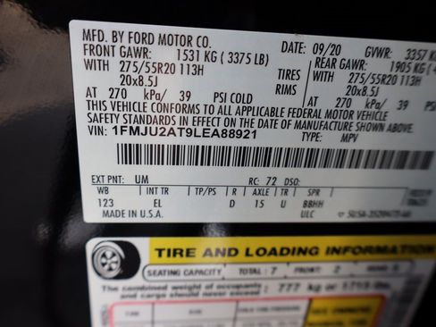 Used 2020 Ford Expedition Limited image 48