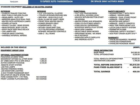 New 2026 Ford Explorer Active w/ Active Comfort Package AWD/4WD image 2