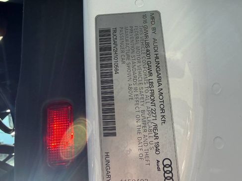 Used 2017 Audi TT 2.0T w/ Technology Package image 21