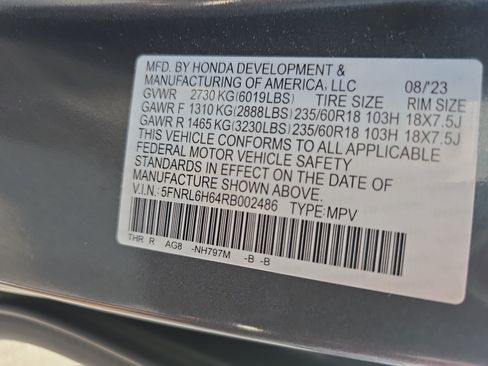 Used 2024 Honda Odyssey EX-L image 34
