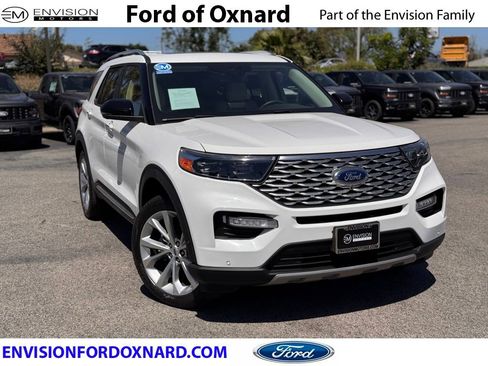 Certified 2021 Ford Explorer Platinum w/ Equipment Group 601A AWD/4WD image 1