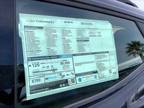New 2027 Chevrolet Bolt RS w/ Technology Package FWD image 22