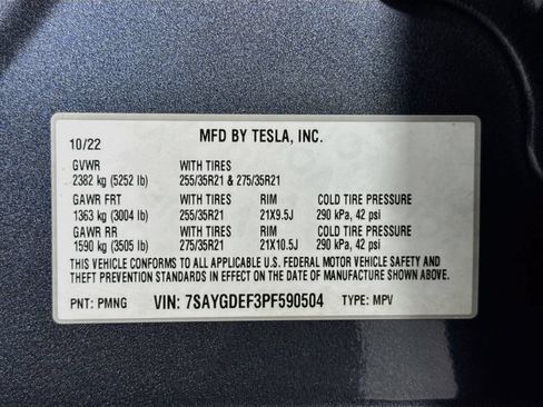 Used 2023 Tesla Model Y Performance AWD/4WD image 25
