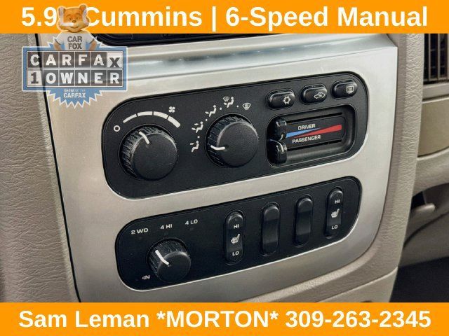 Used 2005 Dodge Ram 3500 Truck SLT AWD/4WD image 14