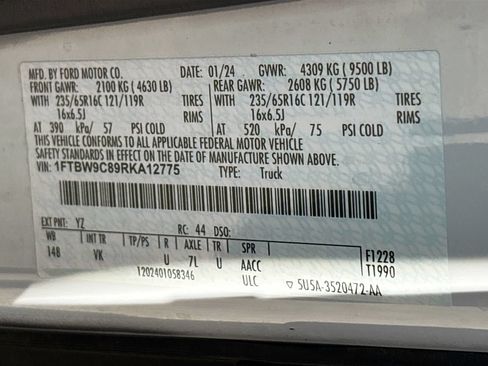 Used 2024 Ford Transit 350 148 Medium Roof w/ Exterior Upgrade Package RWD image 25