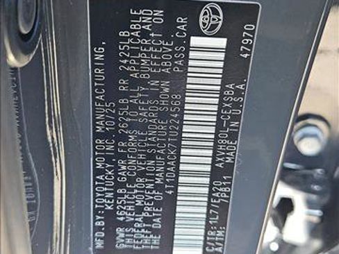 New 2026 Toyota Camry SE FWD image 16