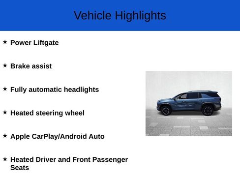 New 2026 Chevrolet Traverse Z71 AWD/4WD image 3