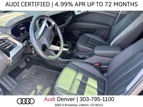 Certified 2024 Audi Q4 e-tron Prestige w/ Black Optic Package AWD/4WD image 9
