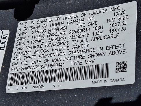 Used 2020 Honda CR-V EX-L image 28