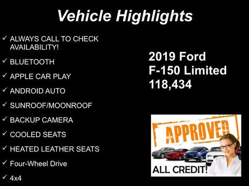 Used 2019 Ford F150 Limited AWD/4WD image 9
