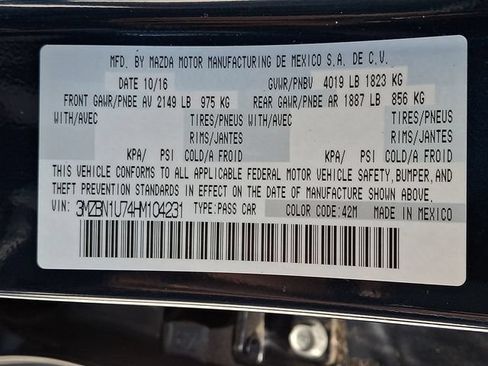Used 2017 MAZDA MAZDA3 Sport FWD image 27