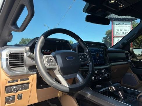 Used 2022 Ford F150 Lariat w/ Trailer Tow Package AWD/4WD image 12
