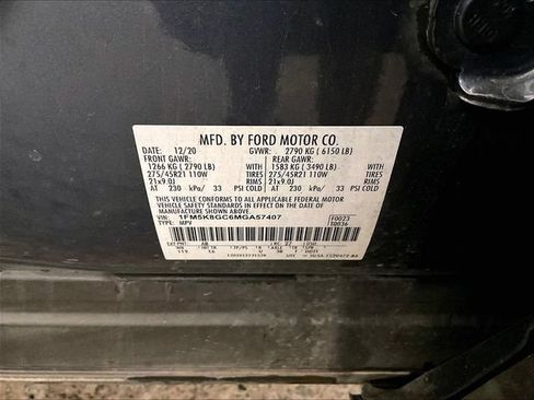 Used 2021 Ford Explorer ST w/ Equipment Group 401A AWD/4WD image 35