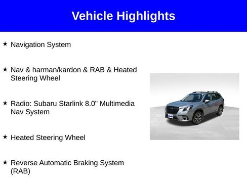 Certified 2023 Subaru Forester Limited AWD/4WD image 2
