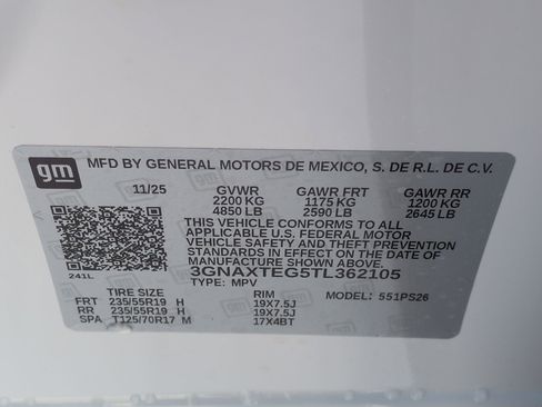 New 2026 Chevrolet Equinox RS w/ Convenience Package III image 96