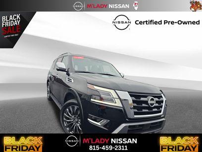 Certified 2024 Nissan Armada Platinum w/ Captain's Chairs Package