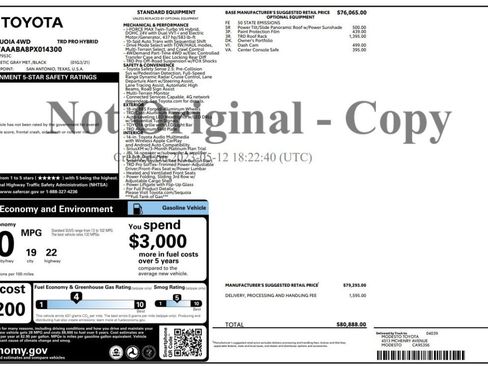 Used 2023 Toyota Sequoia TRD Pro image 13