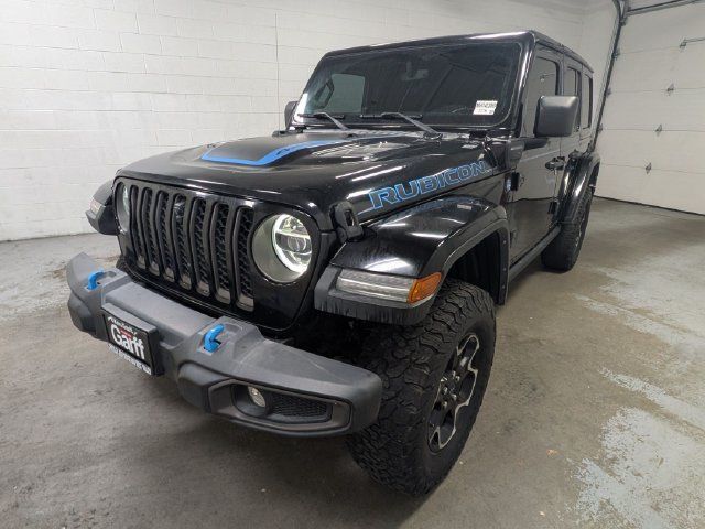Used 2021 Jeep Wrangler Unlimited Rubicon 4xe AWD/4WD image 1
