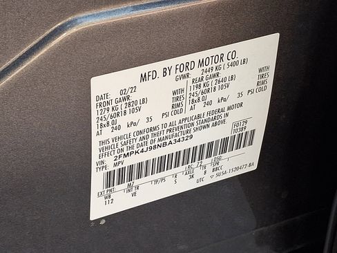 Used 2022 Ford Edge SEL AWD/4WD image 26