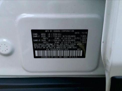 Used 2019 Subaru Outback 3.6R Limited image 32