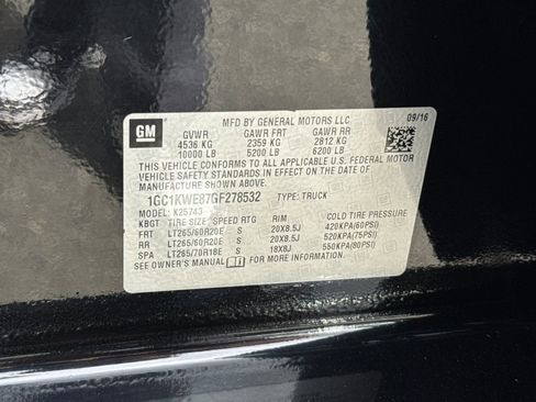 Used 2016 Chevrolet Silverado 2500 LTZ w/ Duramax Plus Package AWD/4WD image 34