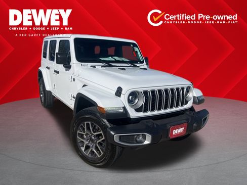 Certified 2025 Jeep Wrangler Sahara image 1