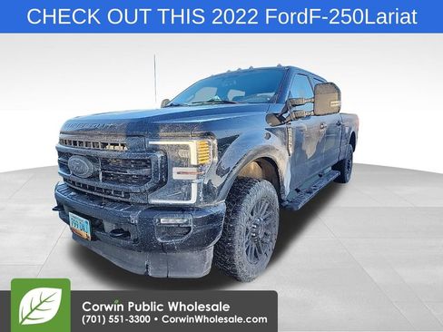 Used 2022 Ford F250 Lariat w/ Black Appearance Package image 1