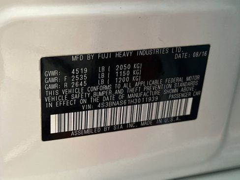 Used 2017 Subaru Legacy 2.5i Sport AWD/4WD image 38