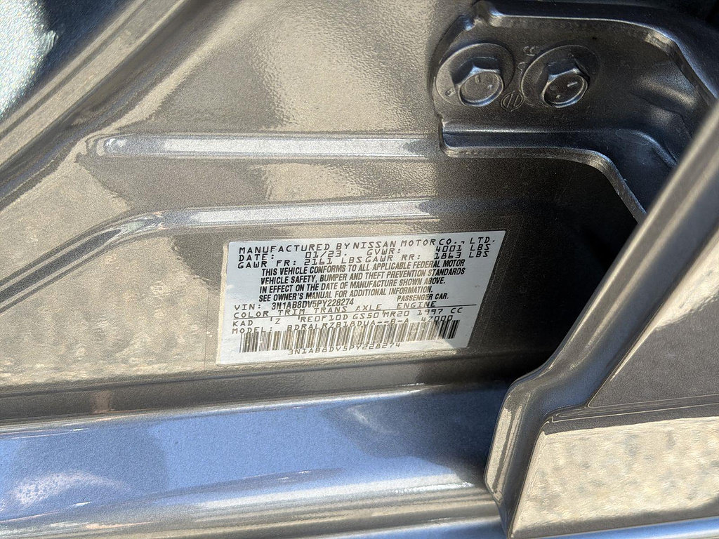 Used 2023 Nissan Sentra SR w/ Trunk Package FWD image 32