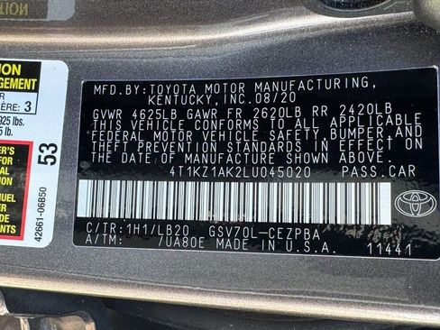 Used 2020 Toyota Camry XSE FWD image 23