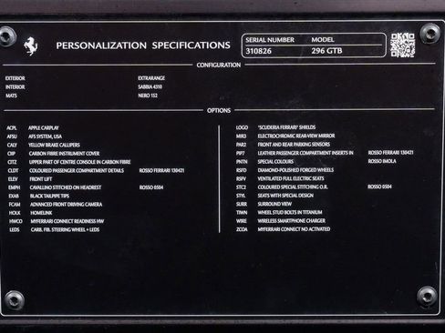 Used 2024 Ferrari 296 GTB image 10