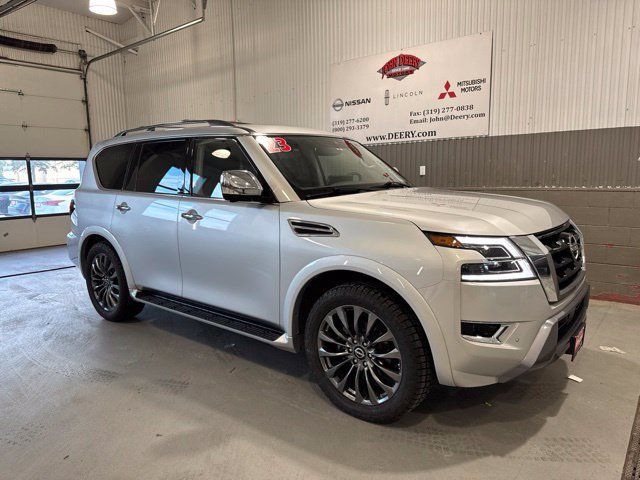 Certified 2023 Nissan Armada Platinum w/ Captain's Chairs Package AWD/4WD image 1