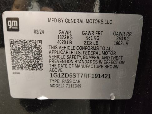 Used 2024 Chevrolet Malibu LT FWD image 33