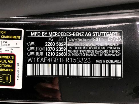 Certified 2023 Mercedes-Benz C 300 Sedan image 33