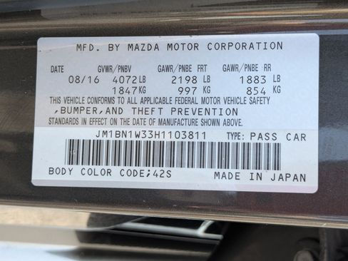 Used 2017 MAZDA MAZDA3 Grand Touring FWD image 37