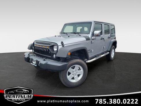 Used 2017 Jeep Wrangler Unlimited Sport w/ Quick Order Package 24S image 1