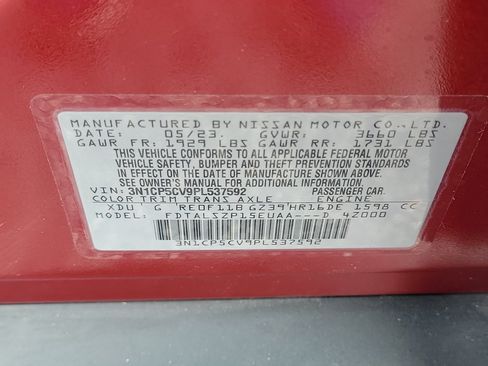 Certified 2023 Nissan Kicks SV FWD image 22
