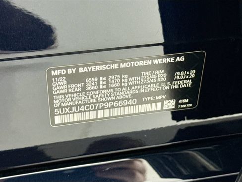 Used 2023 BMW X5 M50i w/ Executive Package AWD/4WD image 34