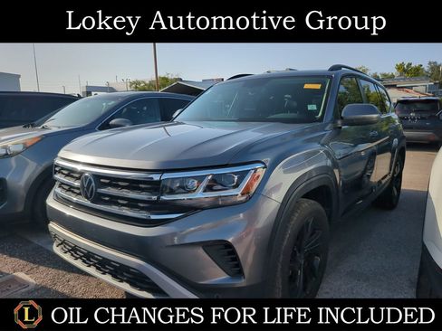 Certified 2023 Volkswagen Atlas SE w/ Panoramic Sunroof Package FWD image 1