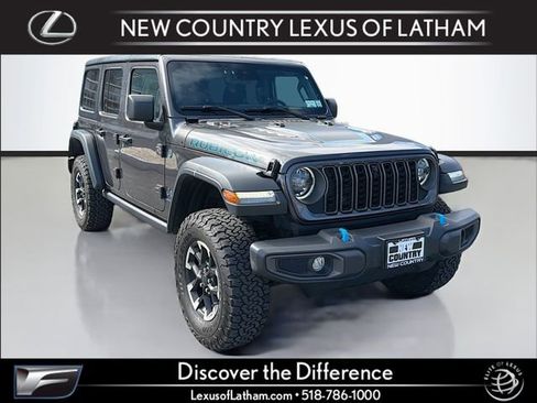 Used 2024 Jeep Wrangler Unlimited Rubicon 4xe w/ Technology Group image 1