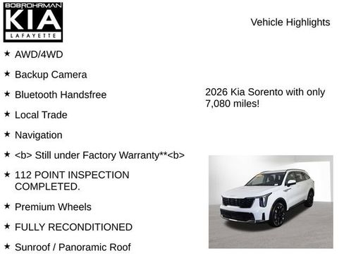 Used 2026 Kia Sorento EX AWD/4WD image 7