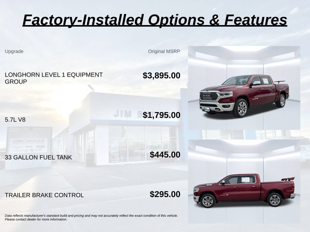 Used 2020 RAM 1500 Limited AWD/4WD image 3