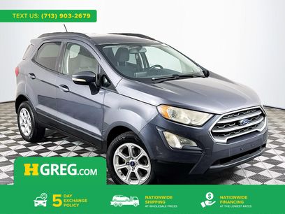 Used 2019 Ford EcoSport SE