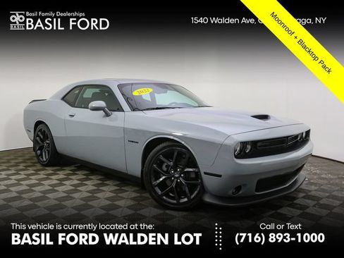 Used 2022 Dodge Challenger R/T w/ Blacktop Package RWD image 1