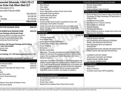 Certified 2022 Chevrolet Silverado 1500 LT Trail Boss w/ Bed Protection Package AWD/4WD image 34