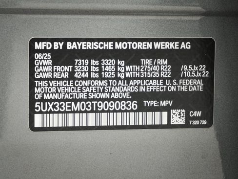 Used 2026 BMW X7 M60i w/ Executive Package AWD/4WD image 40